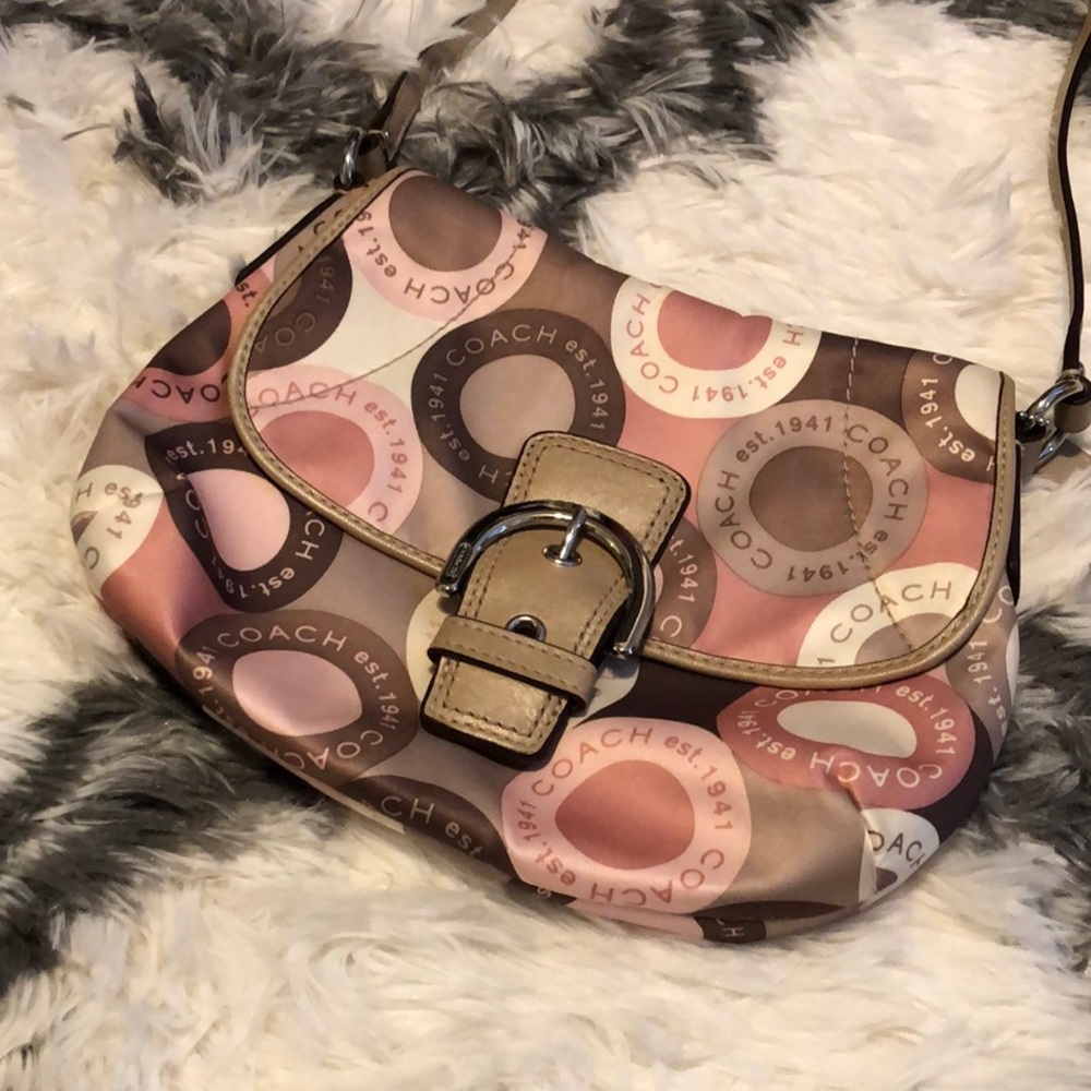 Gently Used: Coach Pink Limited Edition Crossbody